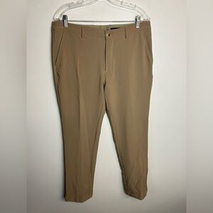 Greg Norman chino Men's brown nylon blend Pants size 33x30